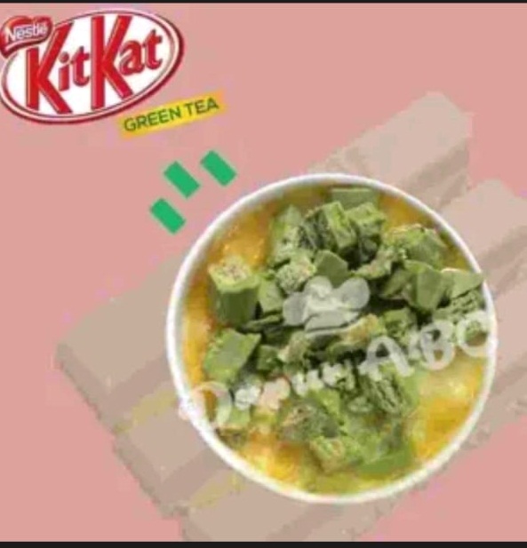 Tambahan Topping Silverqueen Greentea
