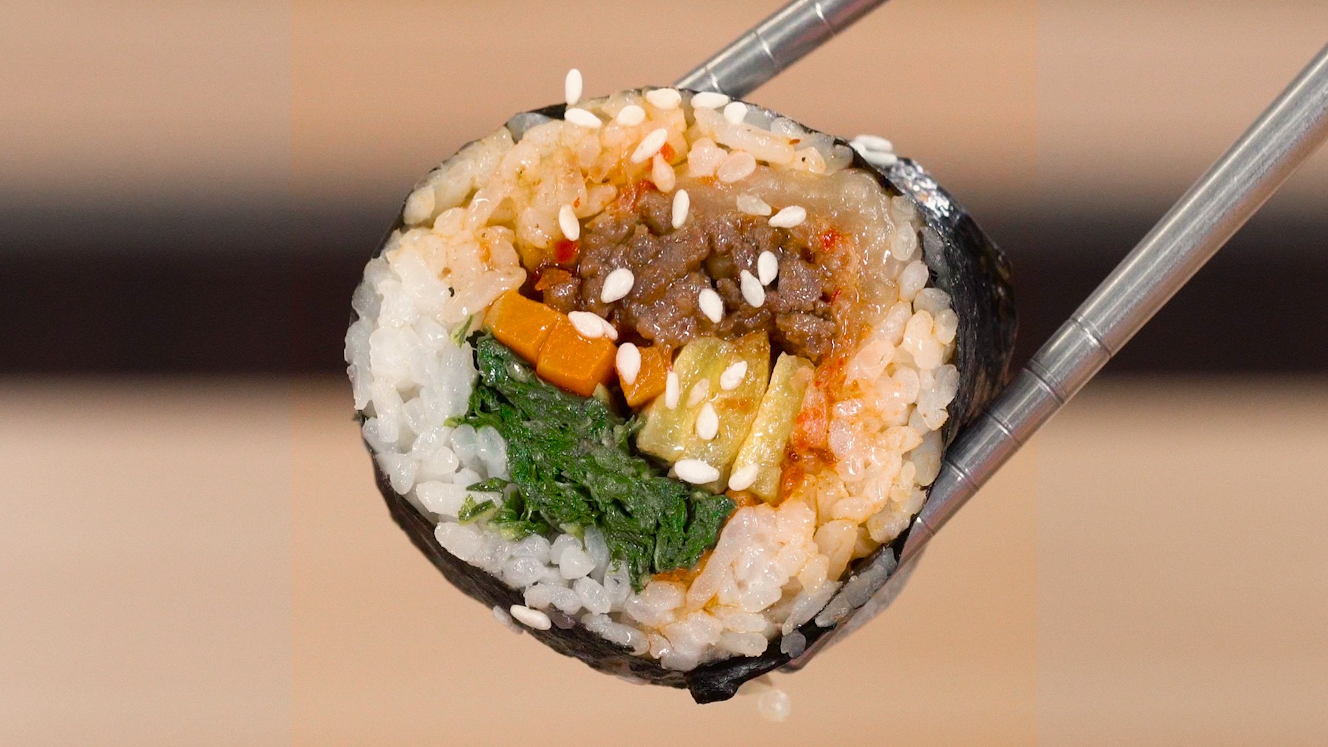 Kimbab Beef Bulgogi 