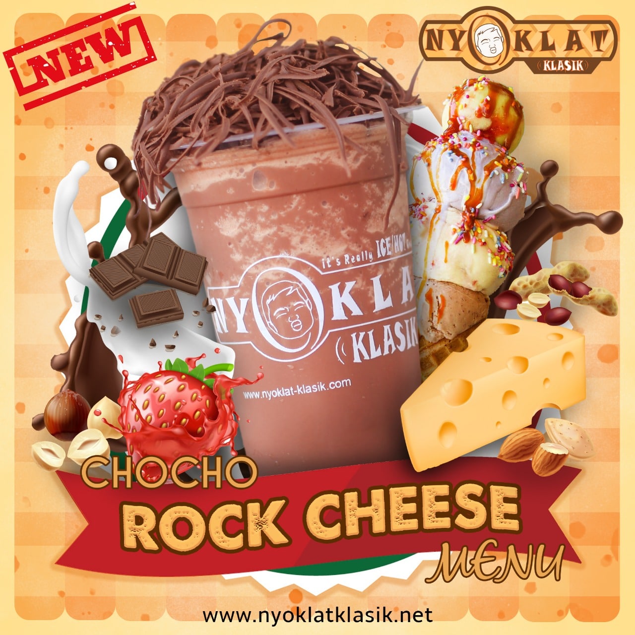 Rock Cheese Original Nyoklat Klasik