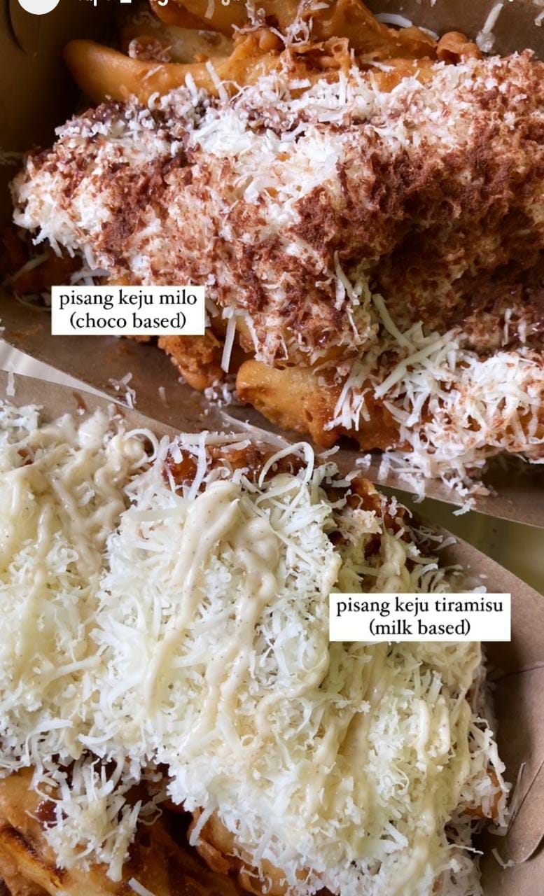 Raja Pisang Goreng Keju Milo Arjuna