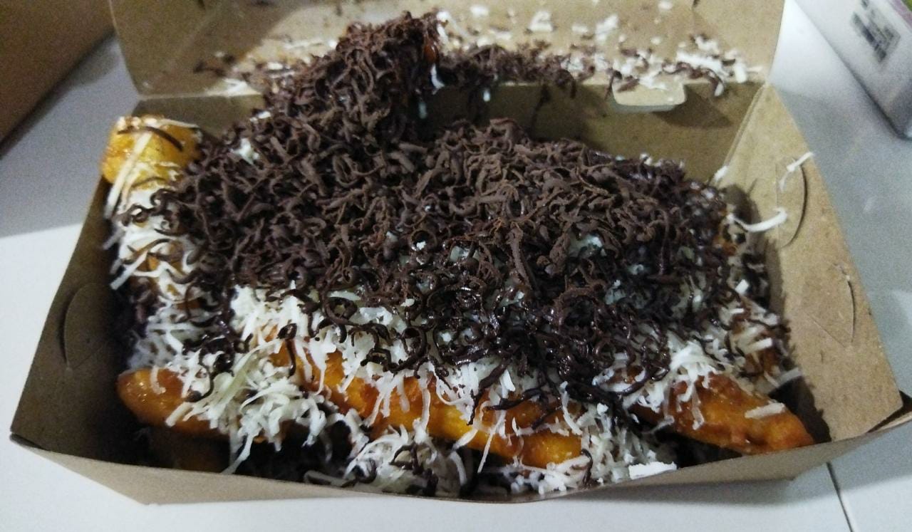 Raja Pisang Goreng Keju Coklat Serut Arjuna
