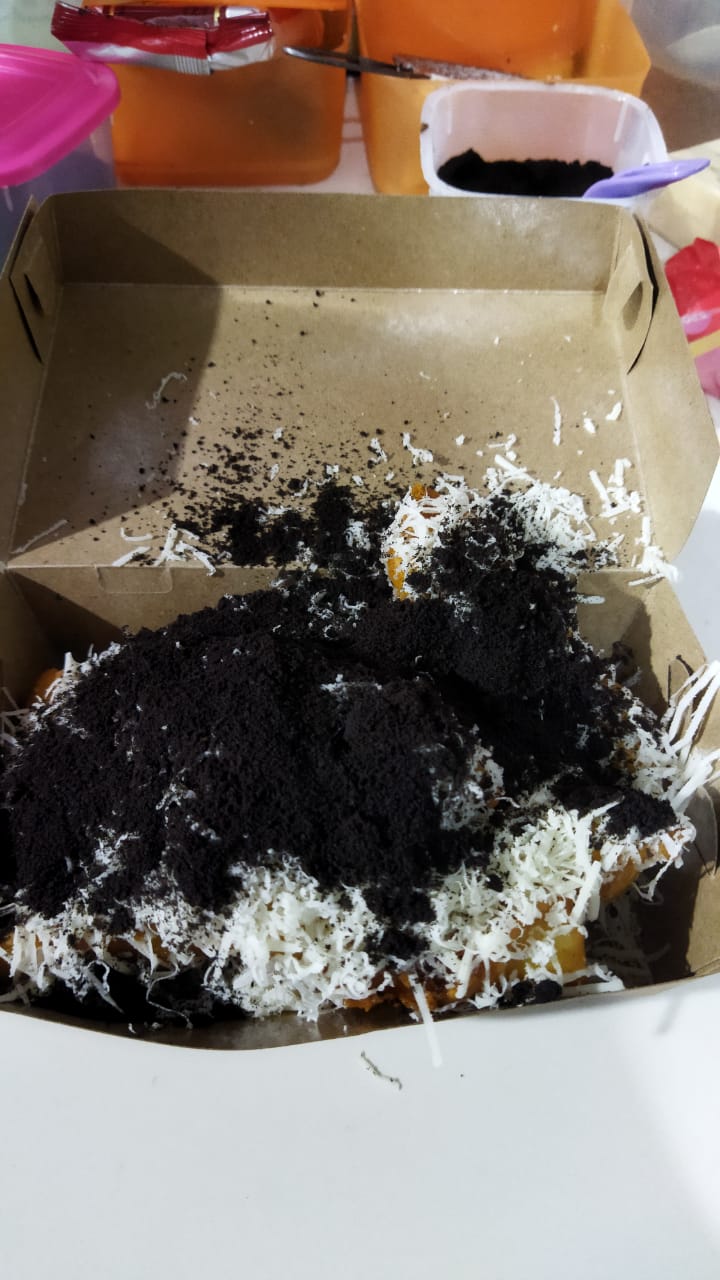 Raja Pisang Goreng Keju Oreo Arjuna