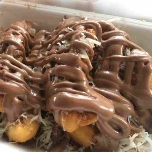 Raja Pisang Goreng Keju Glaze Cappucino Arjuna