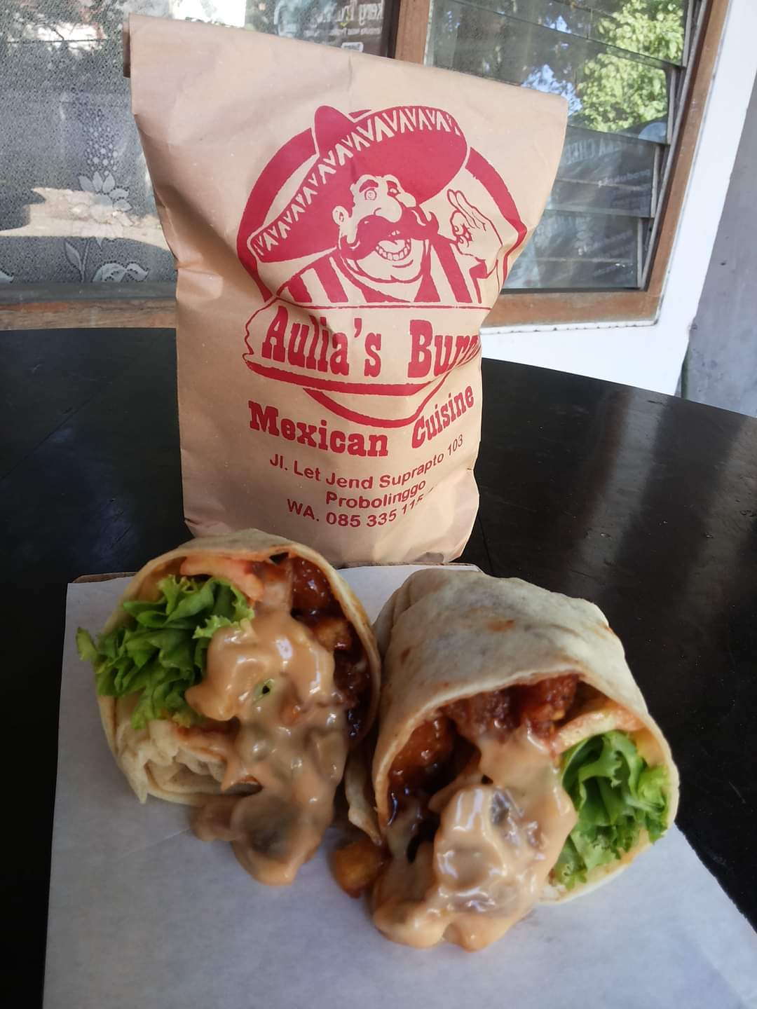 Original Crispy Chicken Burrito (Vegetable Sauce)