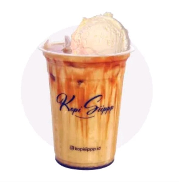 Es Krim Susu Thai Tea (Kopi Siippp Diponegoro)