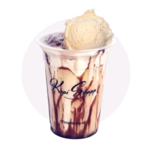 Es Krim Susu Coklat (Kopi Siippp Diponegoro)