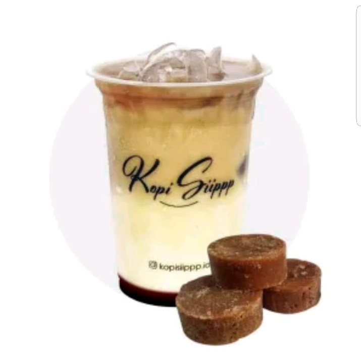 Es Susu Coconut Gula Aren (Kopi Siippp Diponegoro)