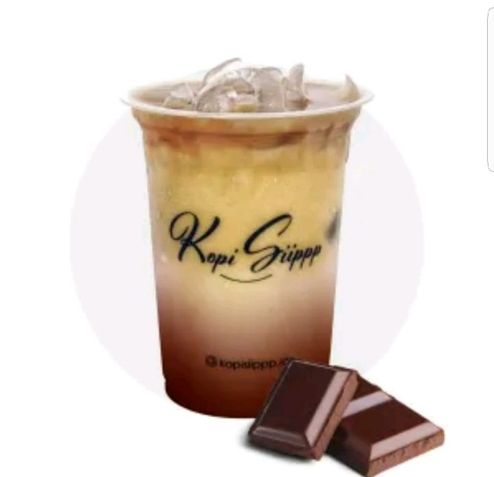 Es Kopi Susu Coklat (Kopi Siippp Diponegoro)
