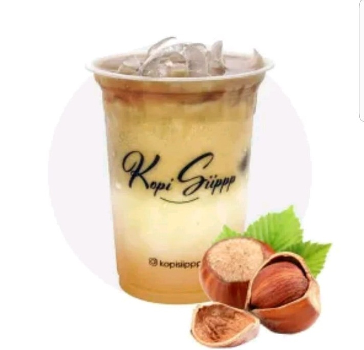 Es Kopi Susu Hazelnut (Kopi Siippp Diponegoro)