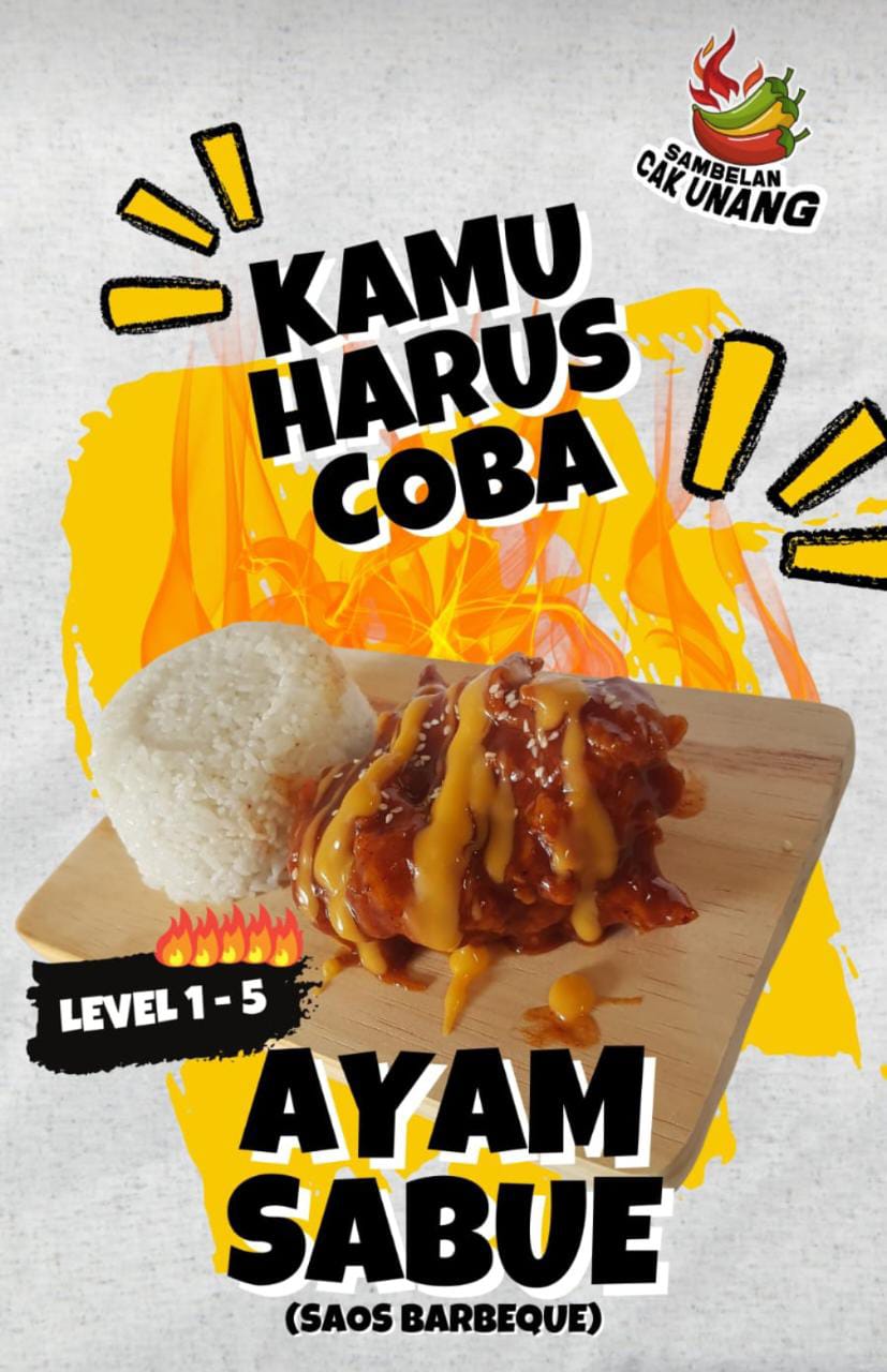 Ayam Sabue (Saus Barbeque) Cak Unang