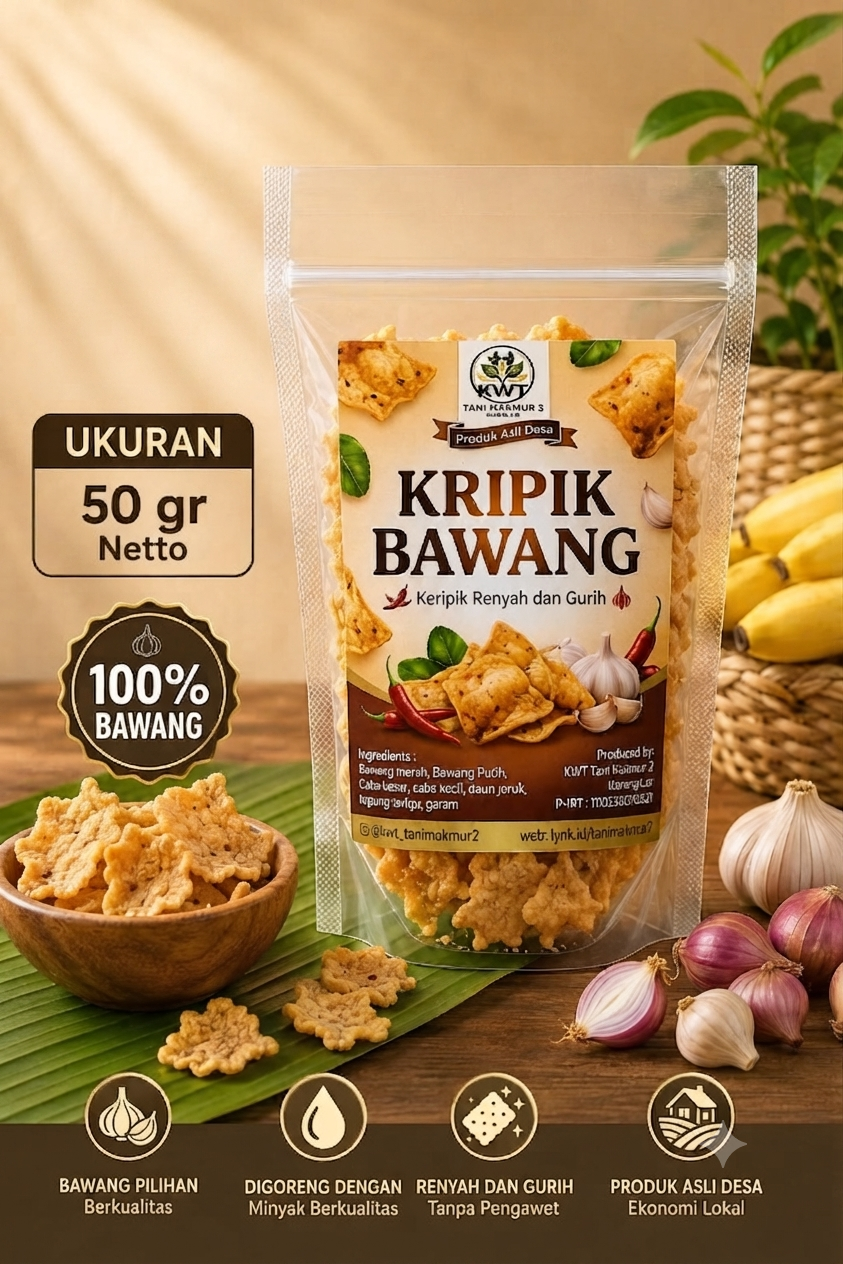 Keripik Bawang (50gr)