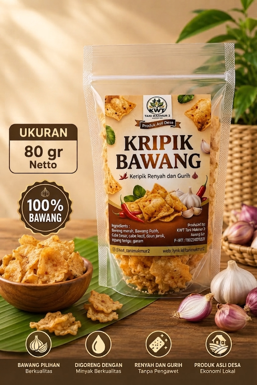 Keripik Bawang (80 gr)