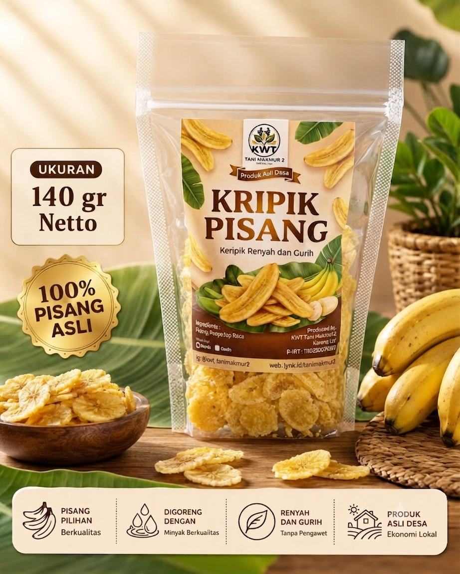 Keripik Pisang (140gr)