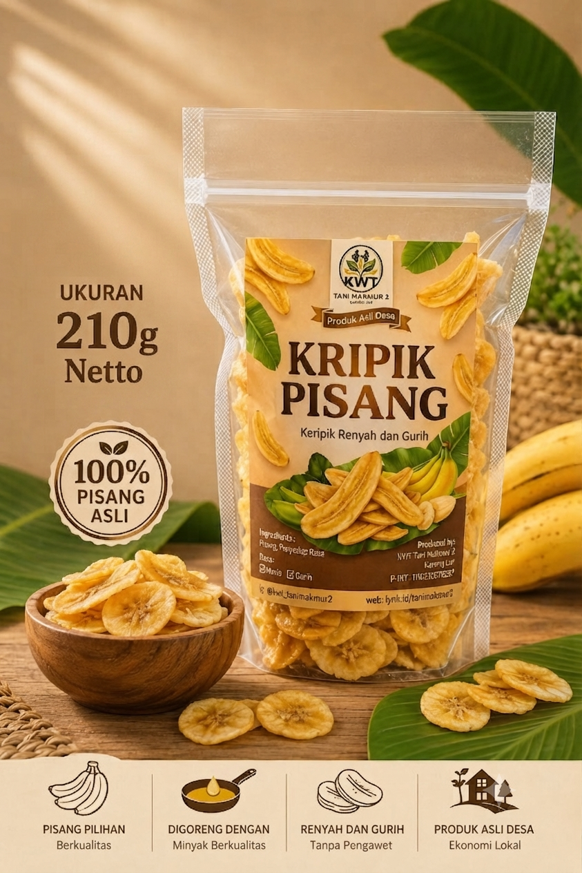 Keripik Pisang (210gr)