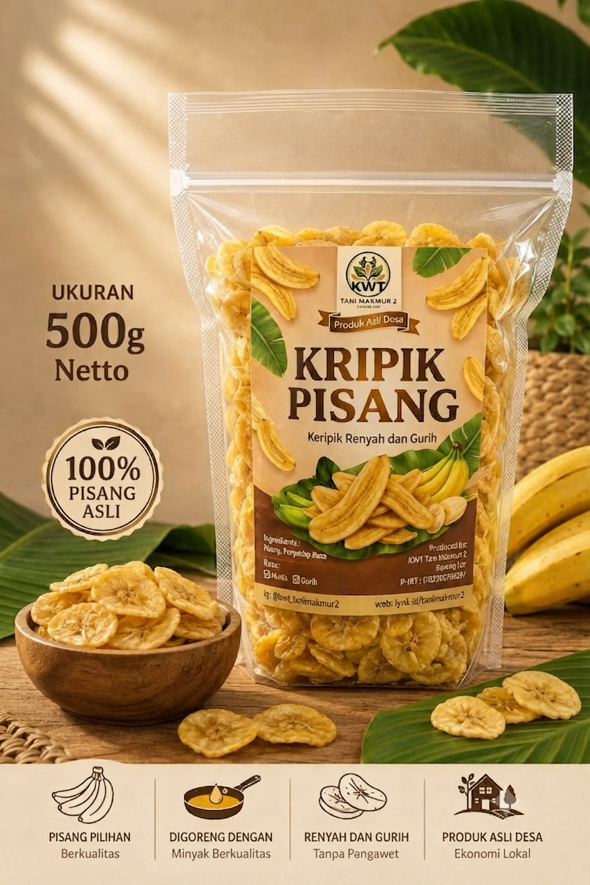 Keripik Pisang (500gr)