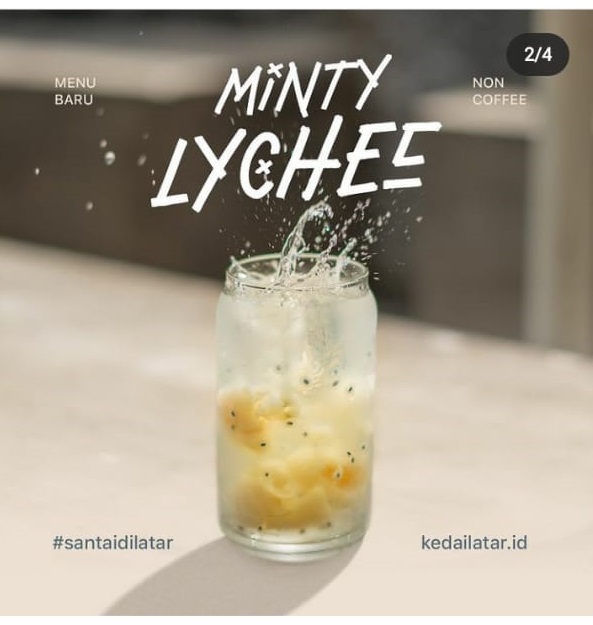 Minty Lychee Latar