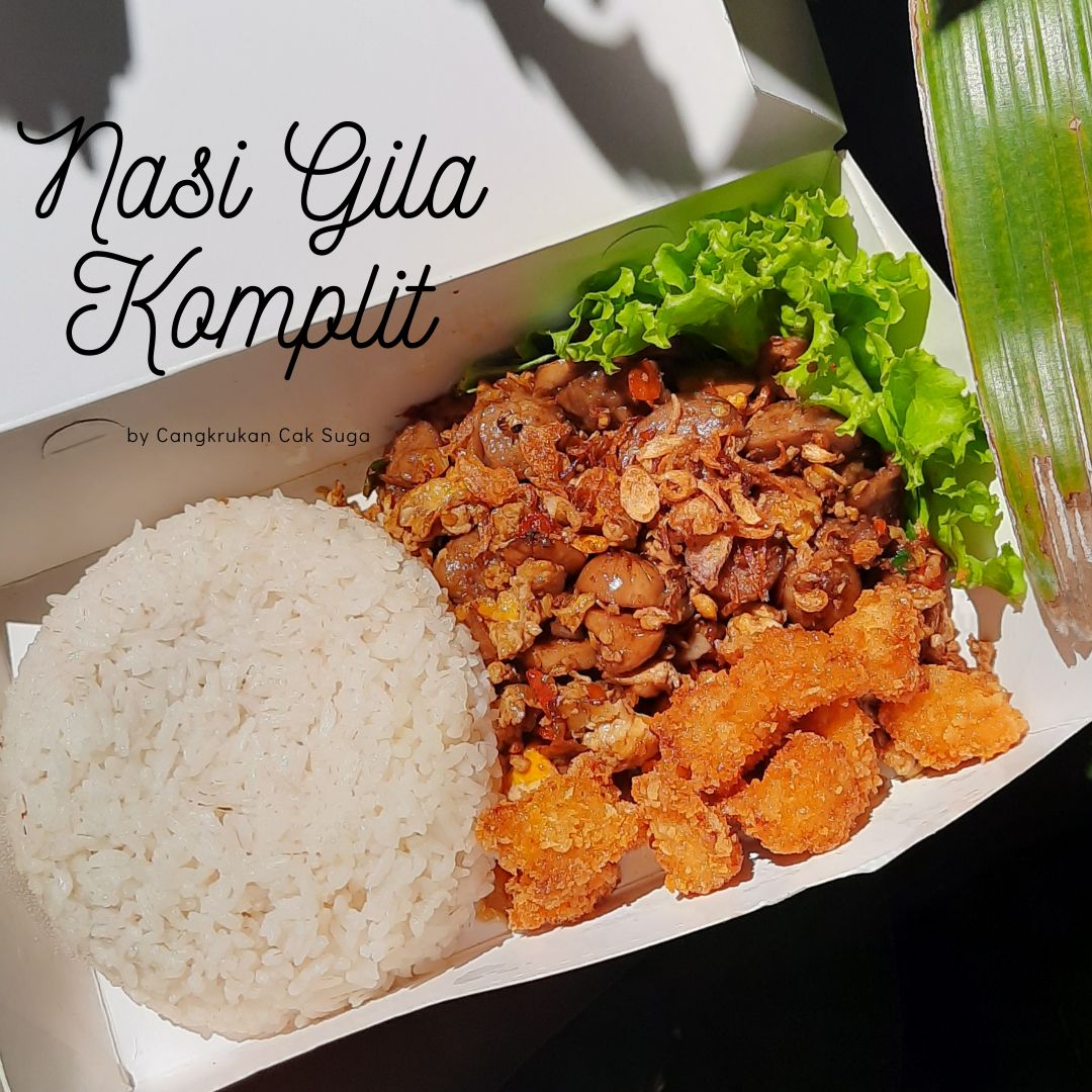 Nasi Gila Komplit Cak Suga (lv. 0-5)