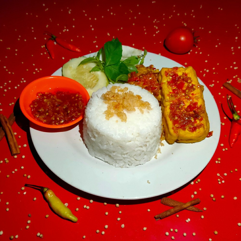 Nasi Tempe Tahu Penyet DNC