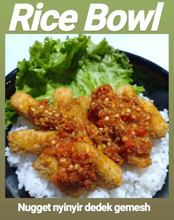 Ricebowl Nugget Nyinyir Adek Gemesh (Cak Suga)