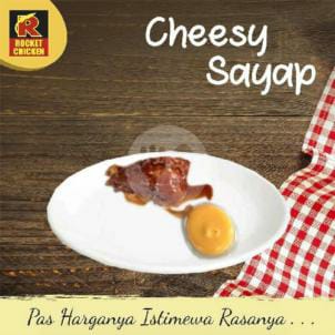 Sayap Ayam Saus Cheesy Tanpa Nasi