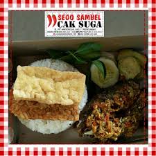 Sego Sambel Iwak Lanang (Cak Suga)
