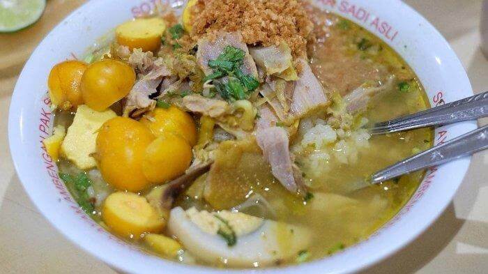 Nasi Soto Jeroan Spesial