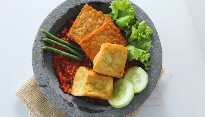 Tahu Tempe Penyet Tanpa Nasi DNC