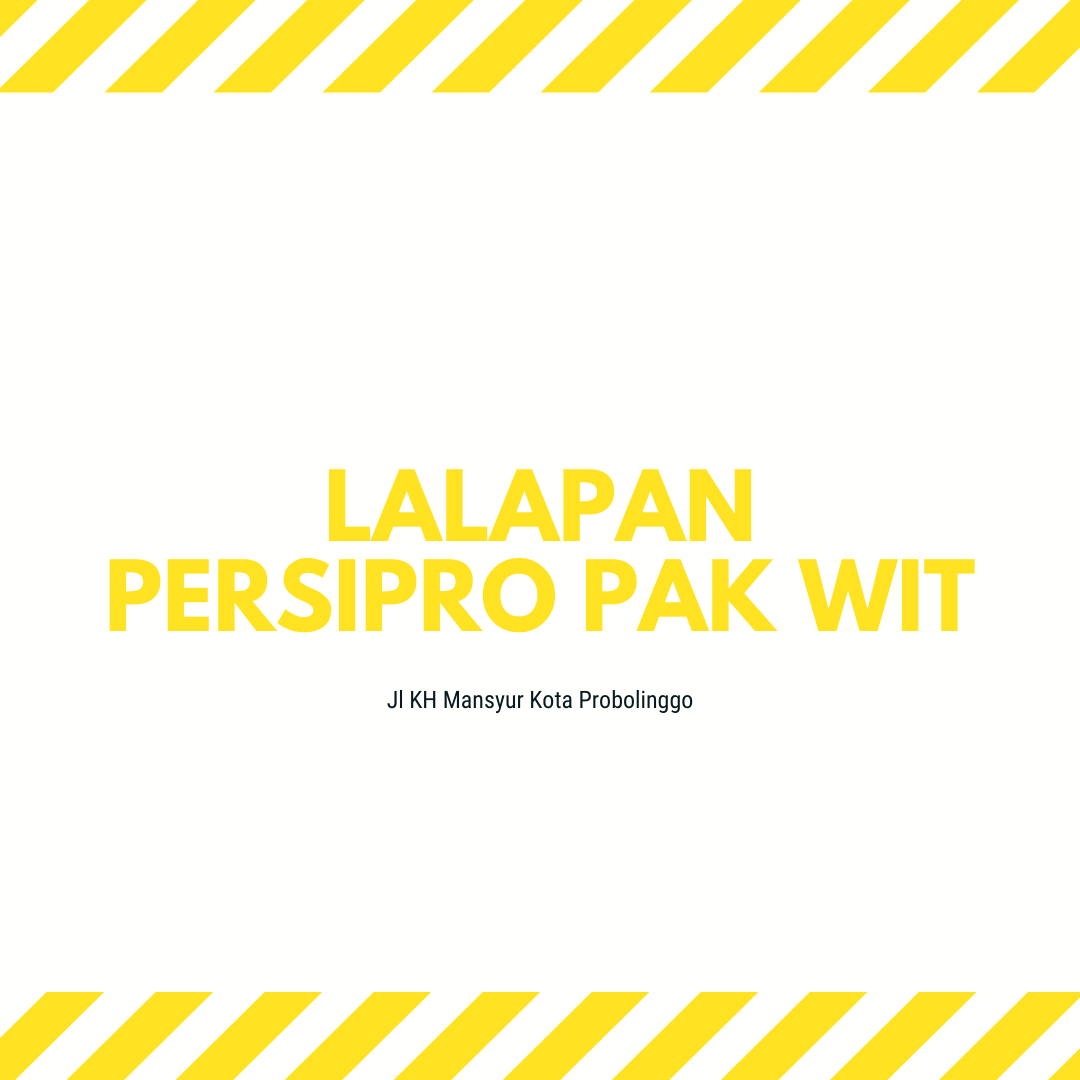 LALAPAN PERSIPRO '' PAK WIT ''